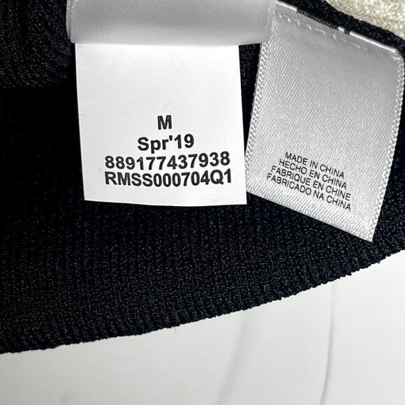 Rachel Roy Womens Odette Ribbed Sleeveless Blouse Size M‎ Black Stone Knit NWT - Picture 7 of 9